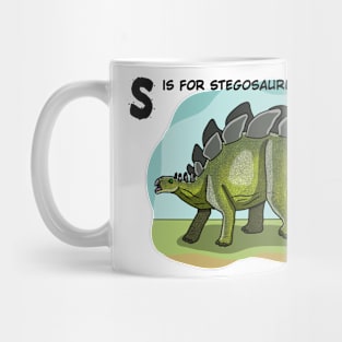 Stegosaurus dinosaur Mug